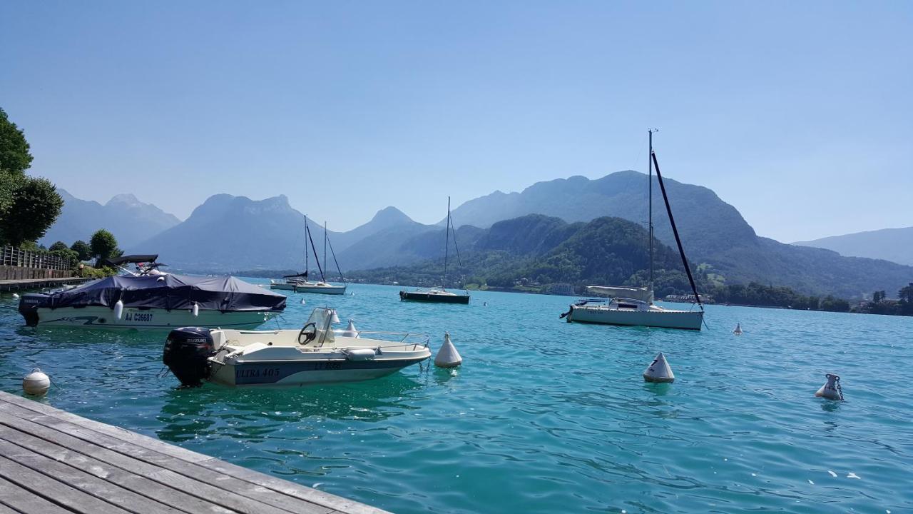 Au Bout Du Lac D'Annecy Leilighet Doussard Eksteriør bilde